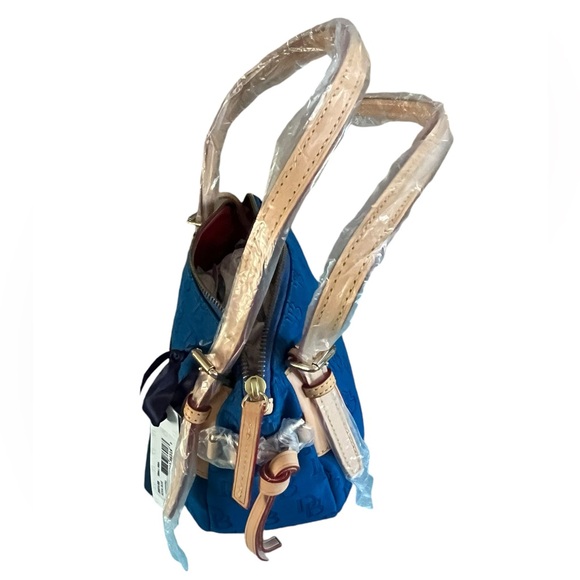 Dooney & Bourke Vintage Blue Handbag - Picture 3 of 13